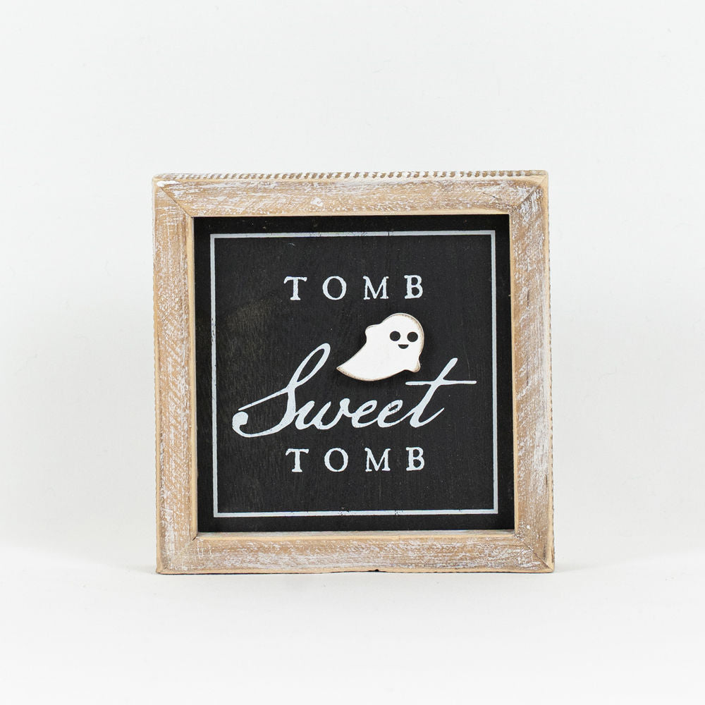 Tomb Sweet Tomb/Hey There, Pumpkin Sign