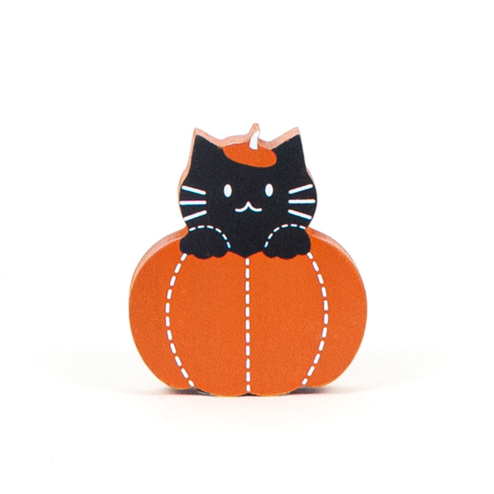 Cat Pumpkin Sitter