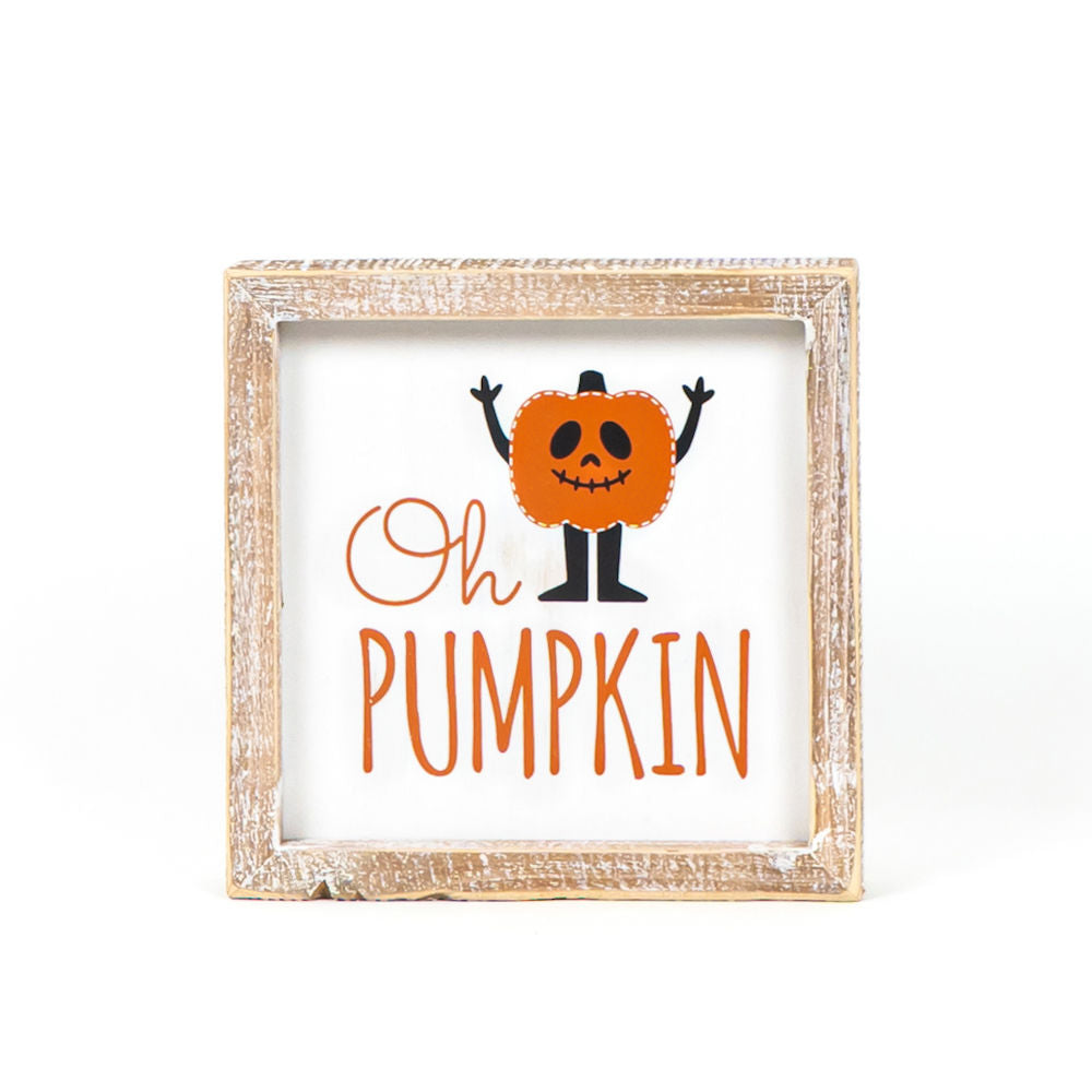 Pumpkin Season/Oh Pumpkin Sign