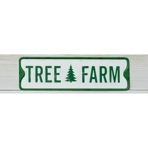 Metal Sign - Tree Farm