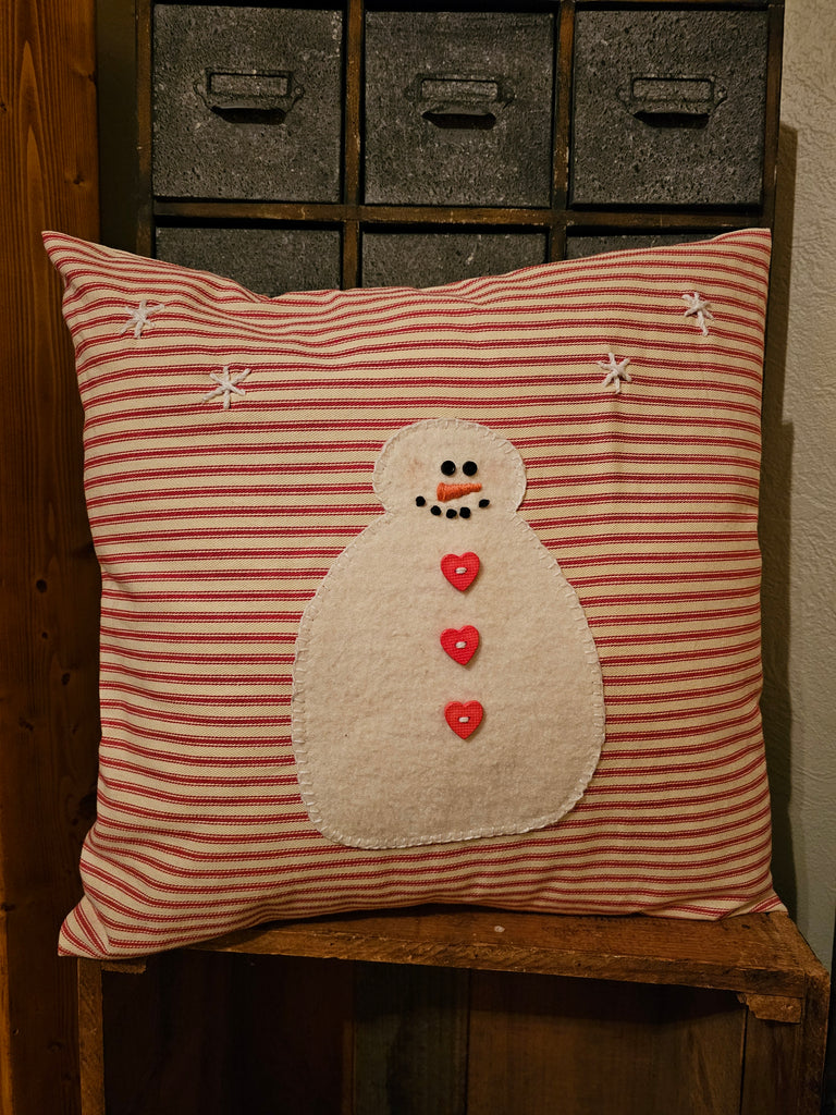 Snowman Pillow