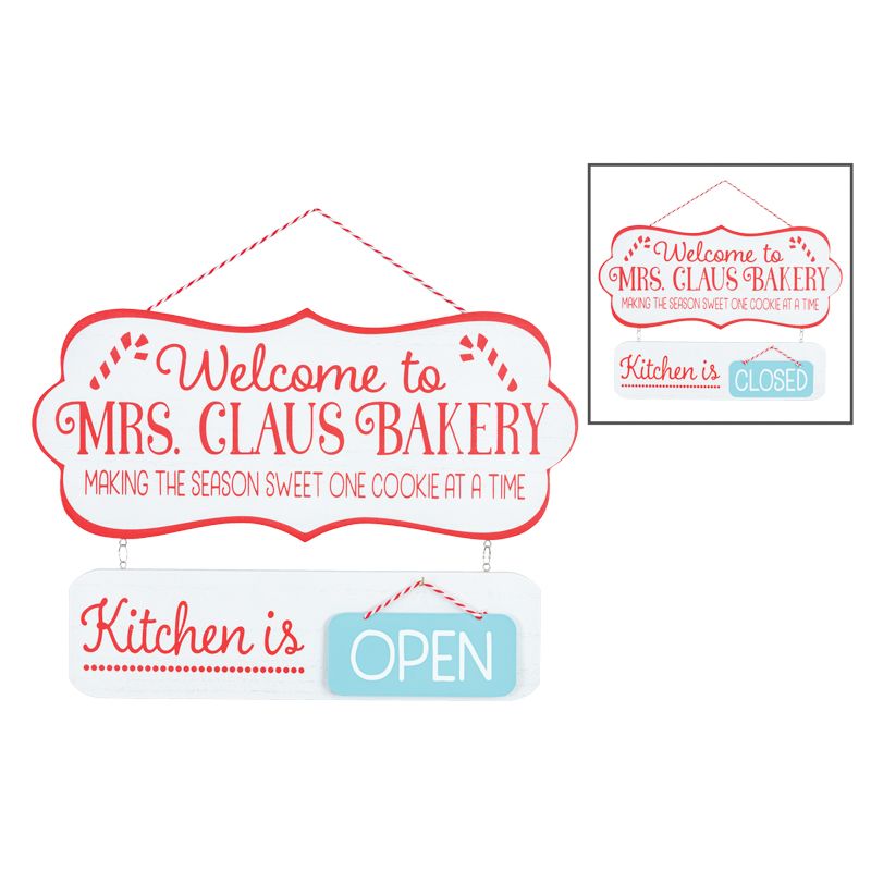 Mrs. Claus Kitchen Sign