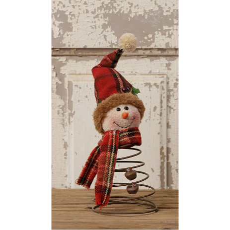 Spring Snowmen - Red Hat