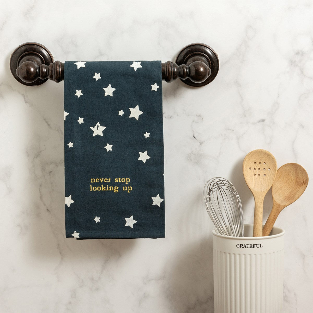 Never Stop Looking Up Kitchen Towel