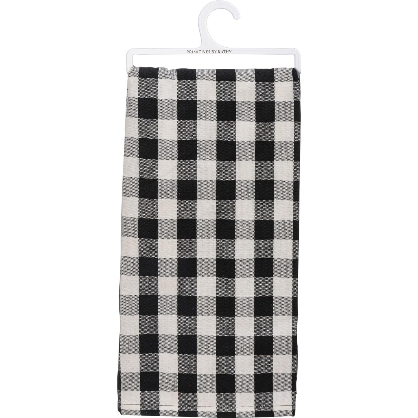 I Love Fall Most of All Buffalo Check Kitchen Towel