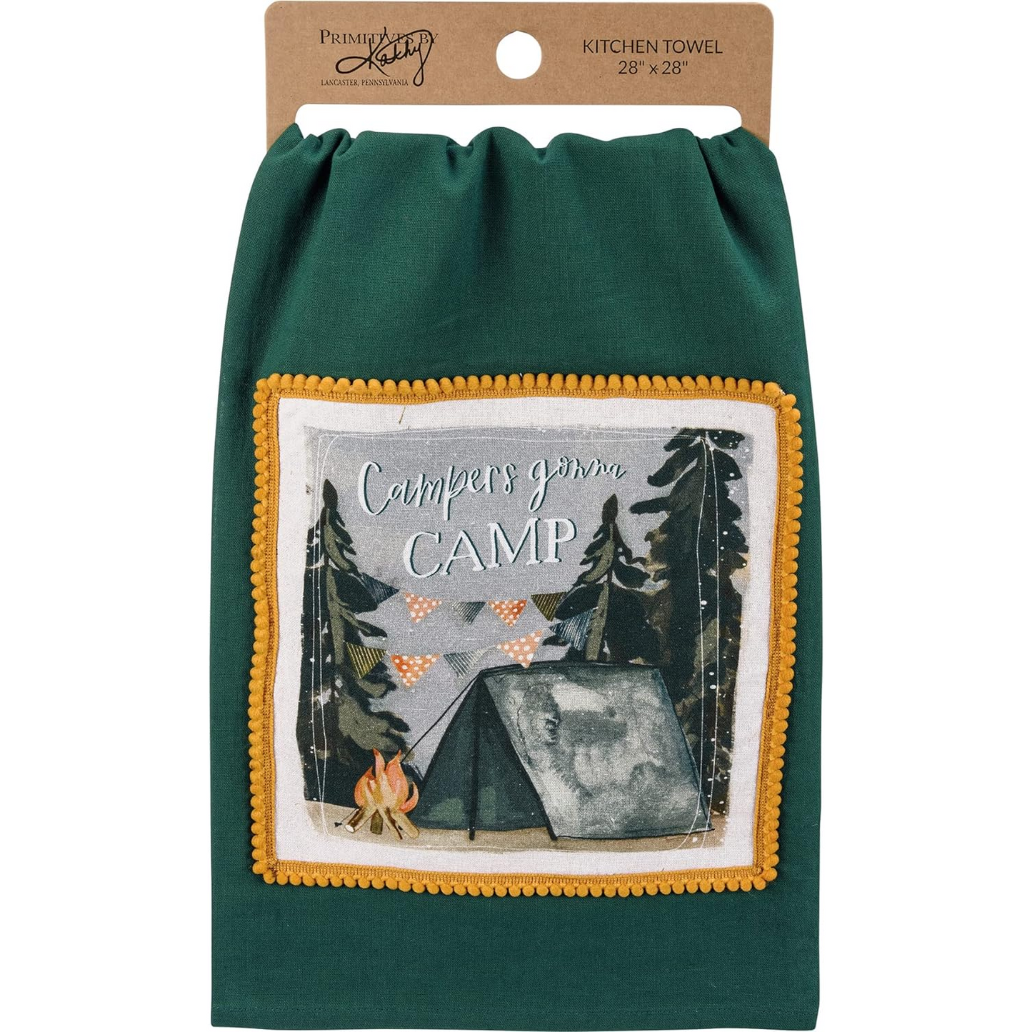 Campers Gonna Camp Kitchen Towel