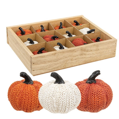 Resin Sweater Pumpkin - Orange