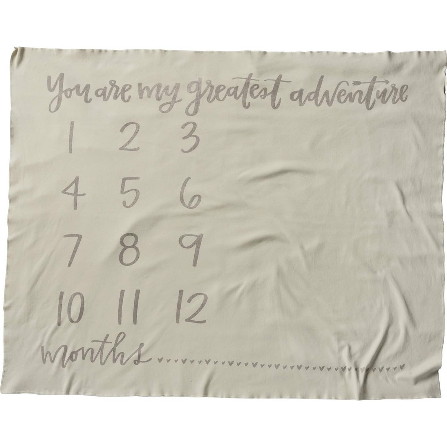 Greatest Adventure Milestone Blanket