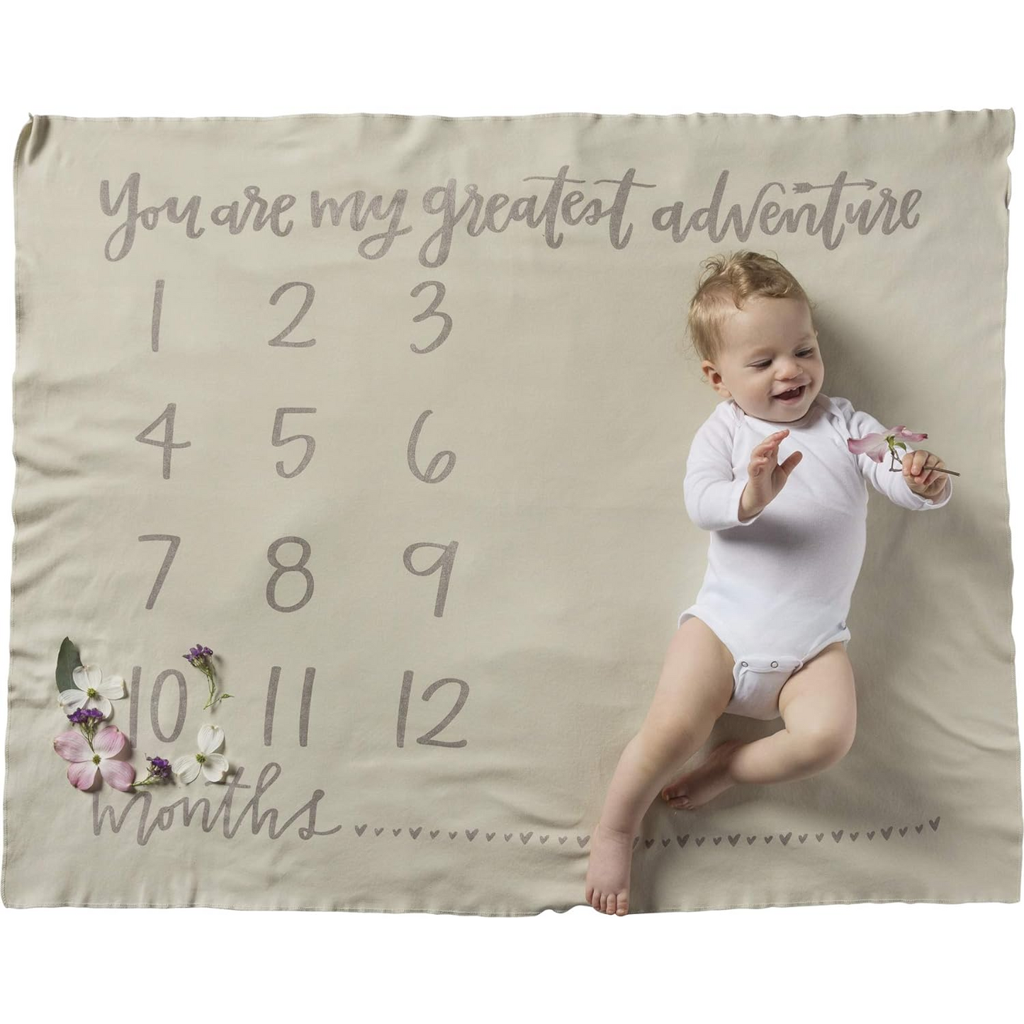 Greatest Adventure Milestone Blanket