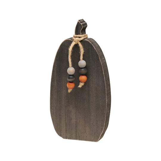 Black Washed Tall Pumpkin - Small