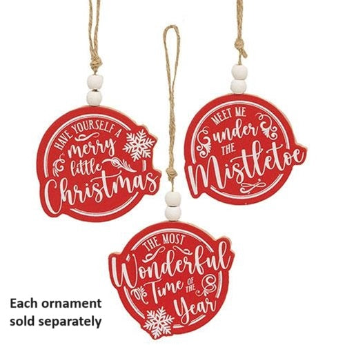 The Most Wonderful Time of the Year Ornament
