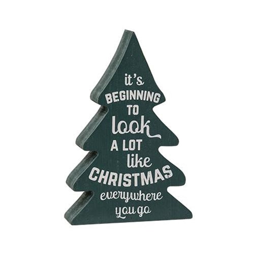 It's Beginning to Look a Lot Like Christmas Tree - Green
