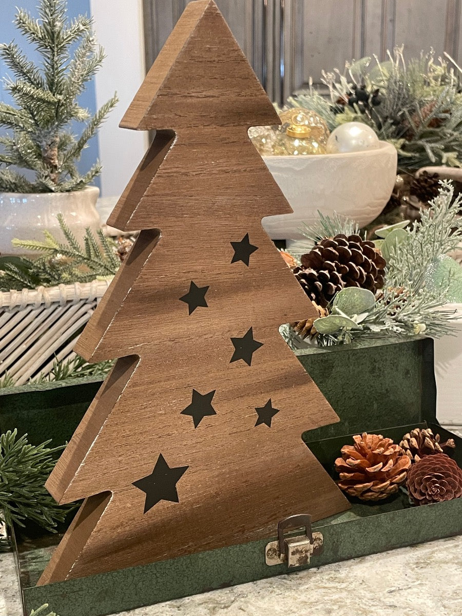 Large Wood Washed Tree