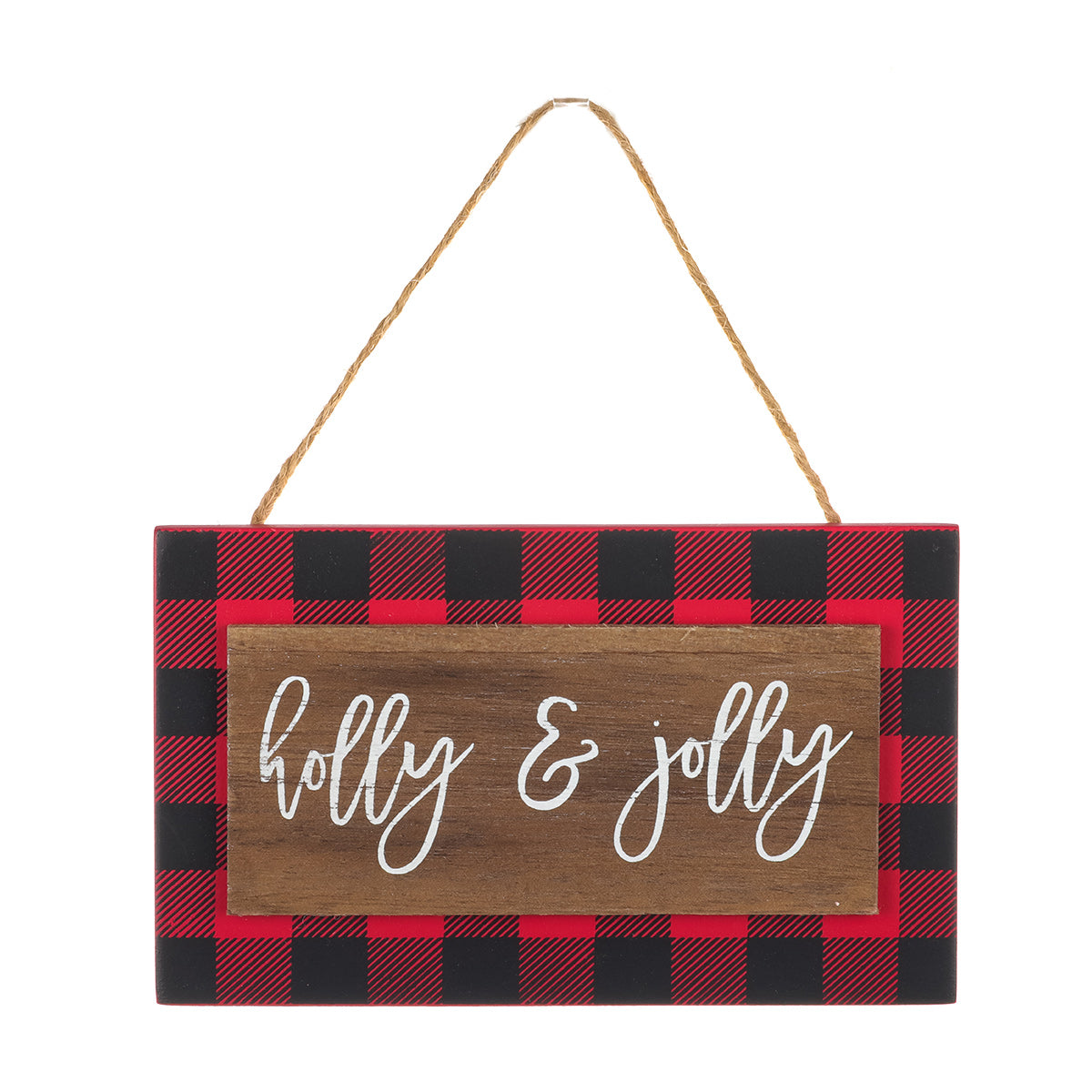 Holly & Jolly Ornament