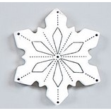 Small Snowflake Cutout