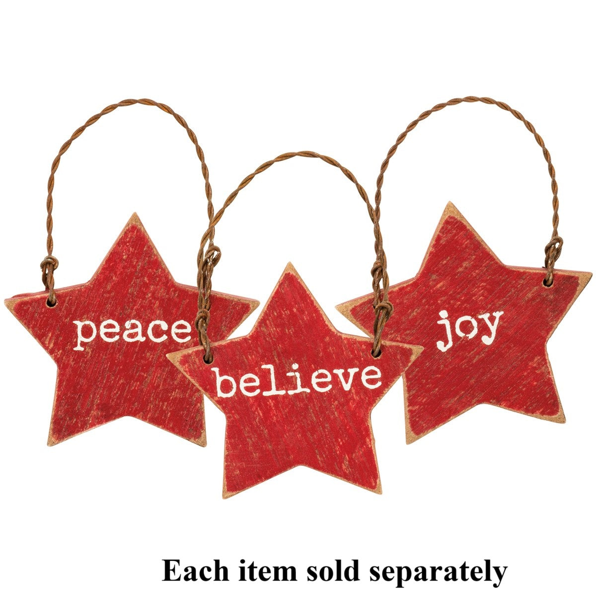 Joy Ornament - Red