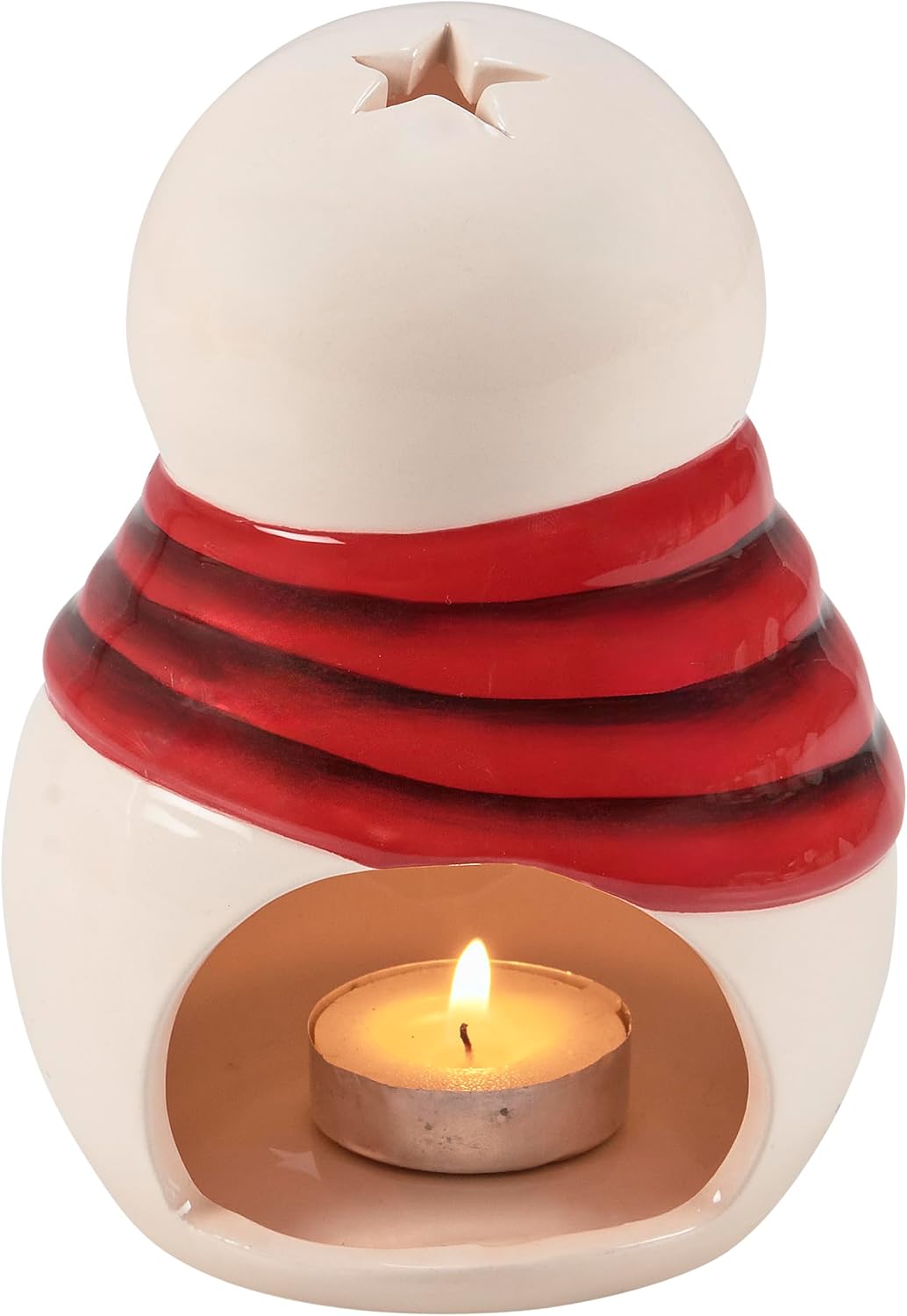 Snowman Candle Holder