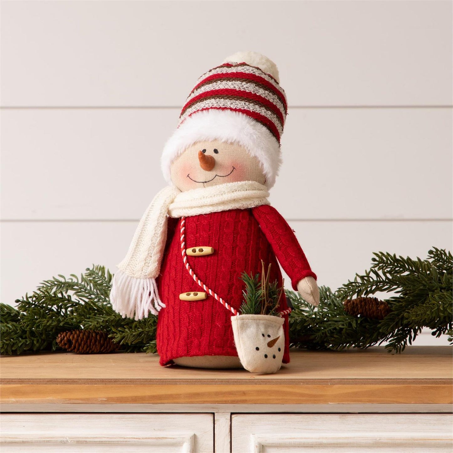 Snowman with Side Satchel