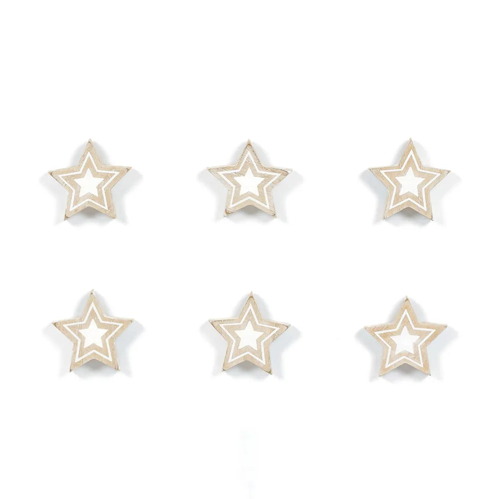 Star Cutout - Natural