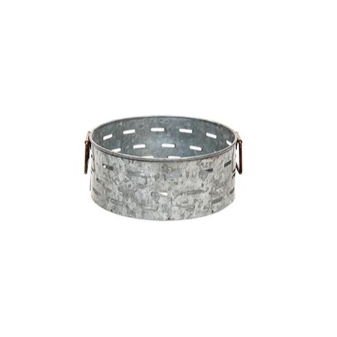 Olive Bucket Style Metal Tray - Small