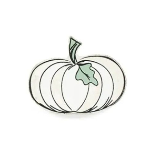 Pumpkin Cutout - White