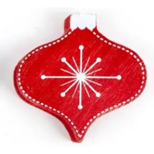 Red Ornament Cutout