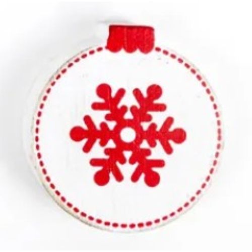 Red Ornament Cutout