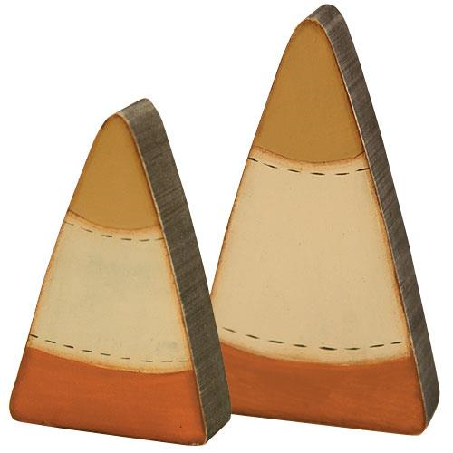 Candy Corn Sitters - Set of 2