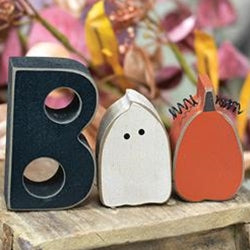 Boo Ghost & Pumpkin Blocks