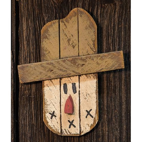 Hanging Lath Scarecrow Head