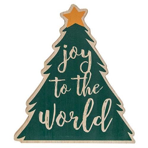 Joy To the World Chunky Tree Sitter