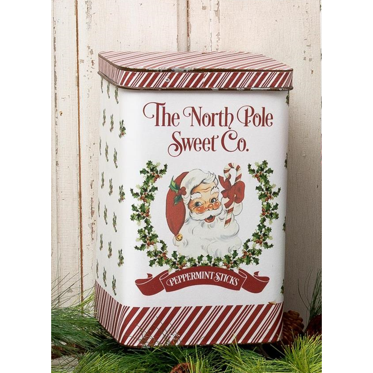Santa Vintage Tin