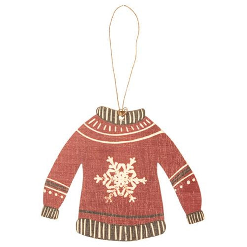 Sweater Ornament - Snowflake