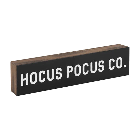 Hocus Pocus Co. Sign