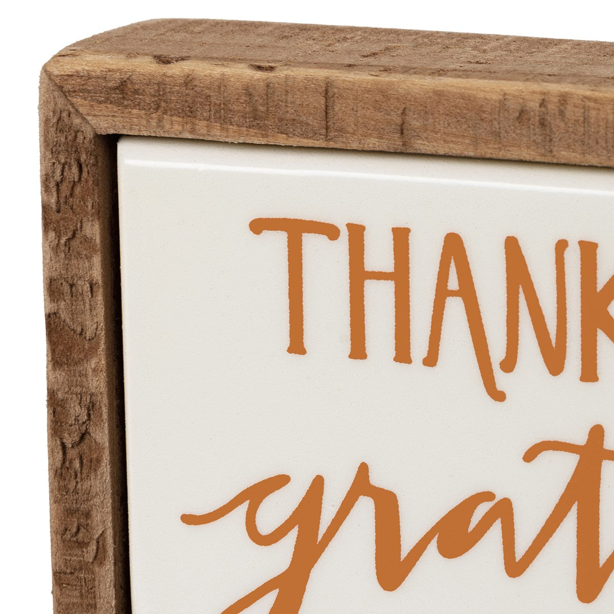 Thankful Grateful Blessed Mini Box Sign