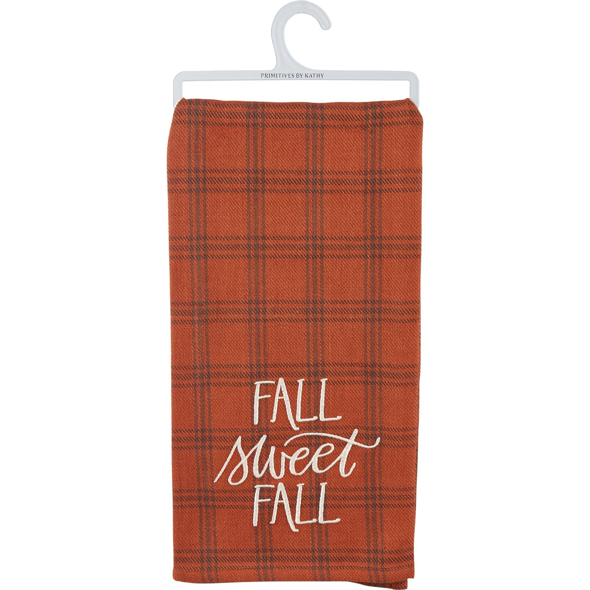 Fall Sweet Fall Plaid Kitchen Towel