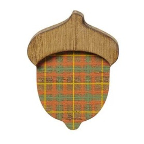 Plaid Acorn - Tan