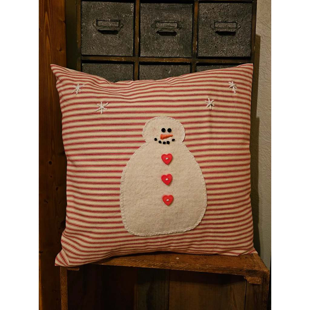 Snowman Pillow
