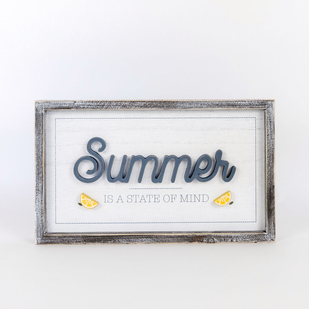 Summer is a State of Mind/Sweet Land of Liberty Sign