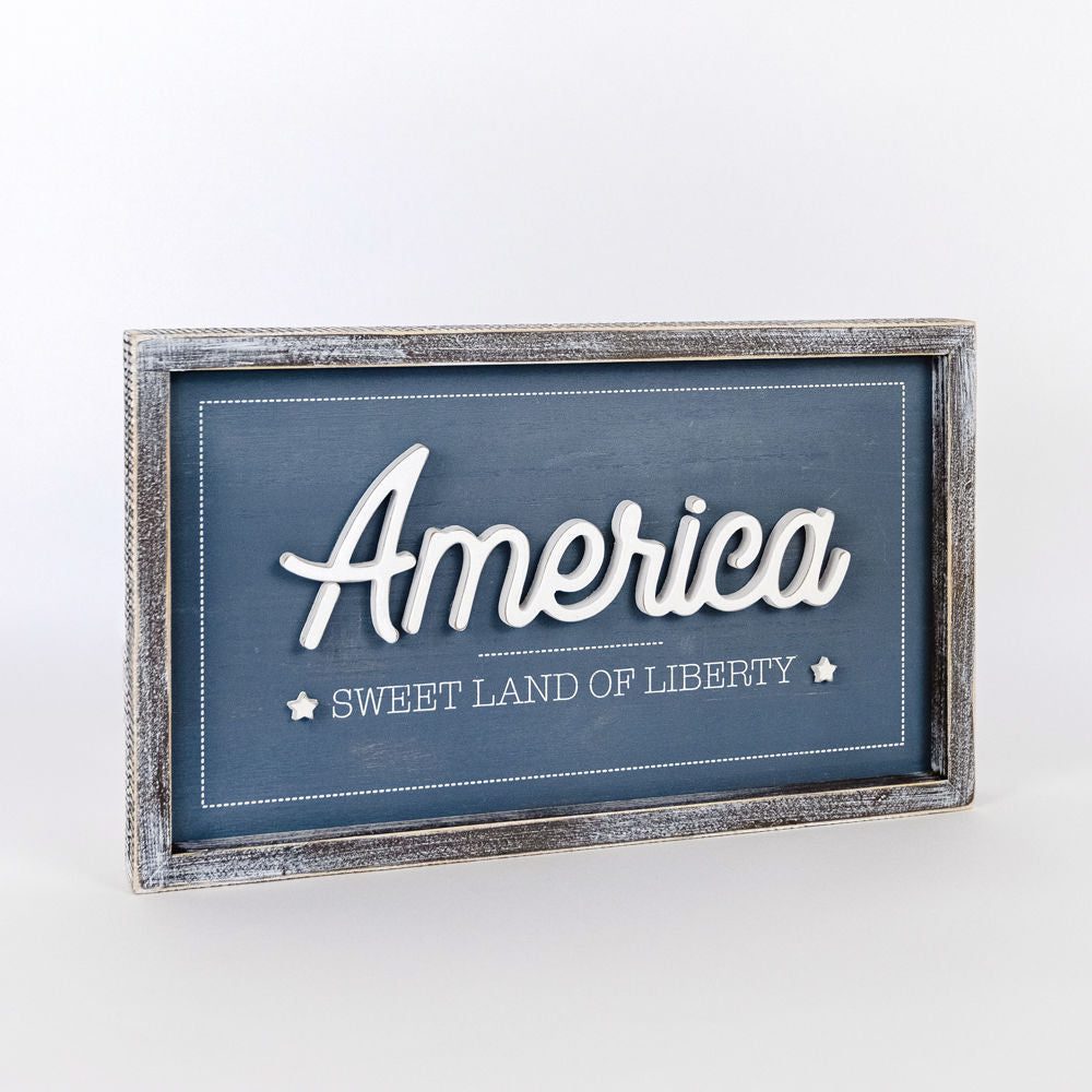 Summer is a State of Mind/Sweet Land of Liberty Sign