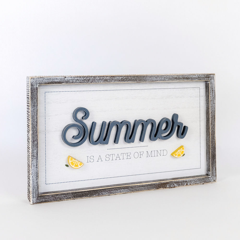 Summer is a State of Mind/Sweet Land of Liberty Sign