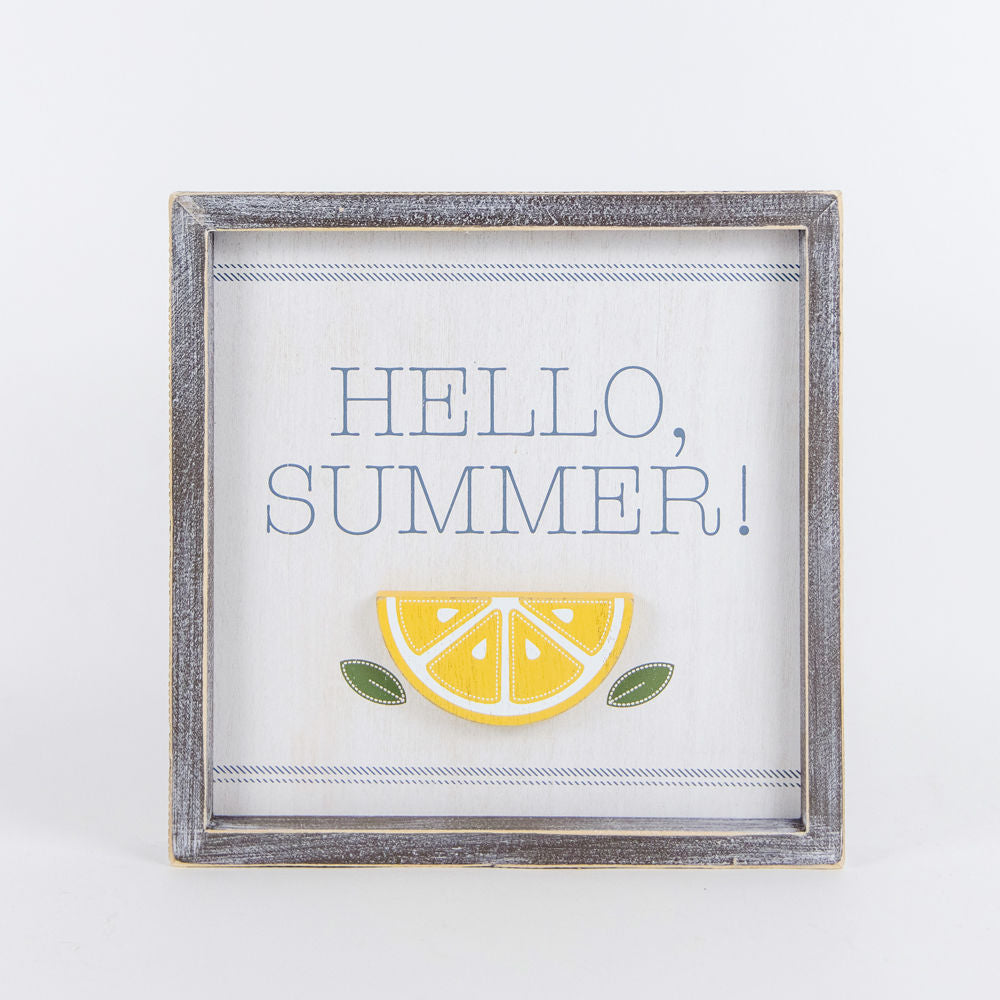 Hello, Summer! Sign