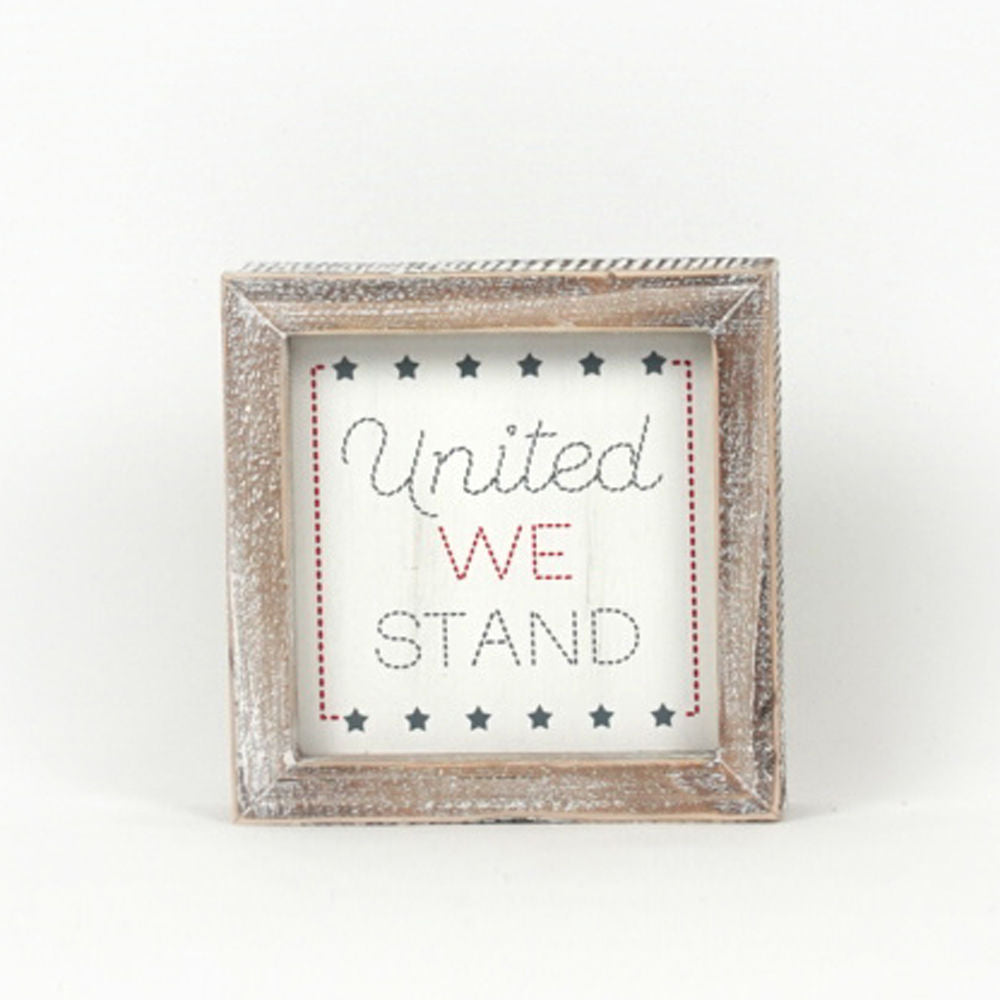 Squeeze the Day/United We Stand Sign