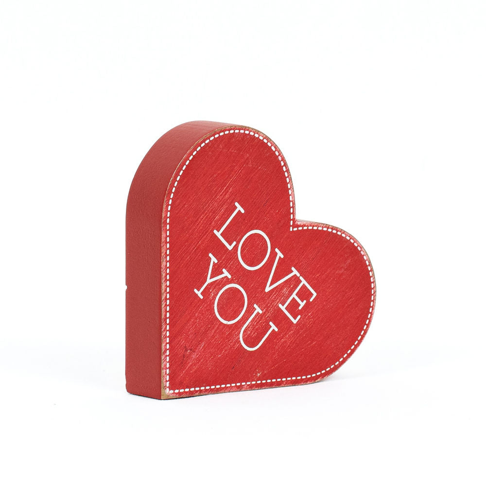 Love You Heart Cutout