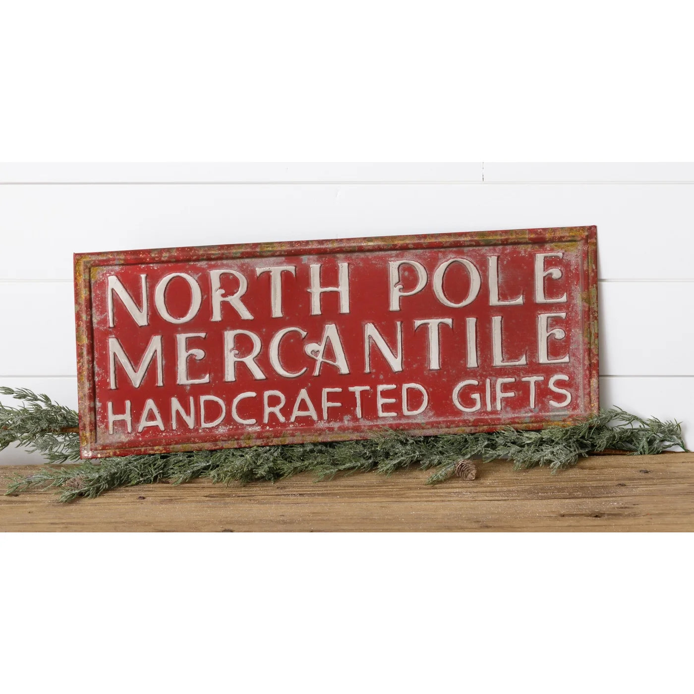 Metal Sign - North Pole
