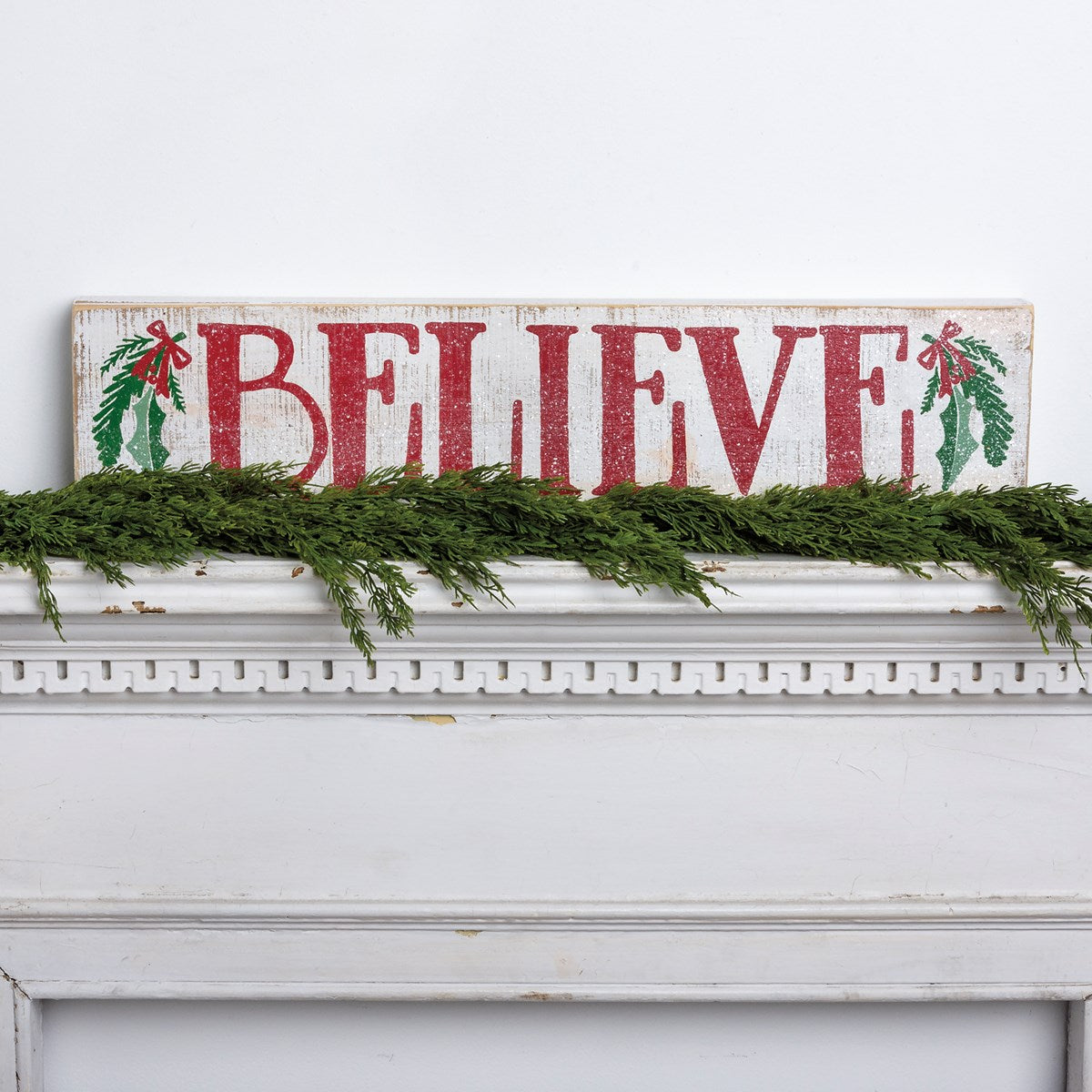 Believe Box Sign