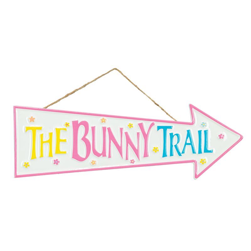 The Bunny Trail Arrow Sign