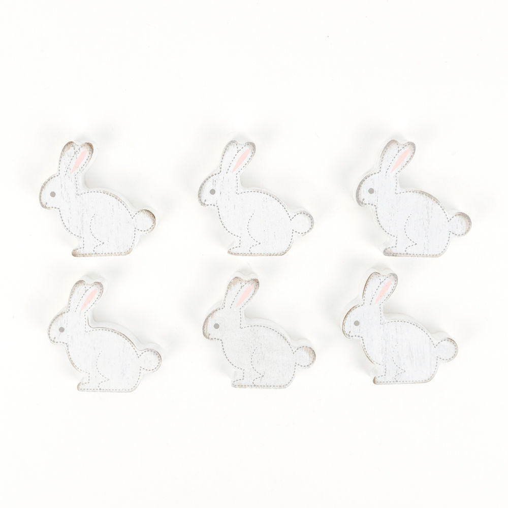 Bunny Cutouts - Set of Six