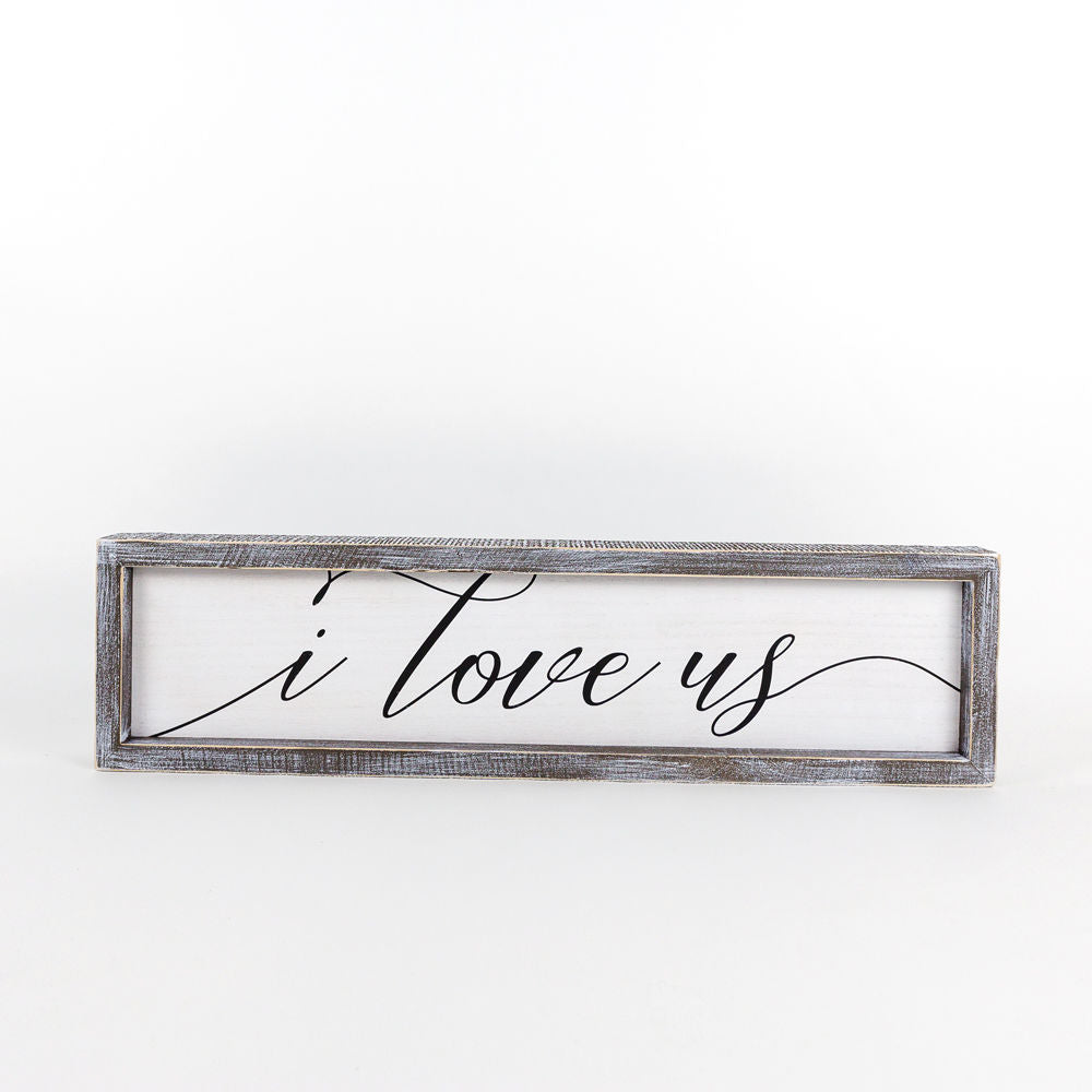 I Love Us/I Love You Sign