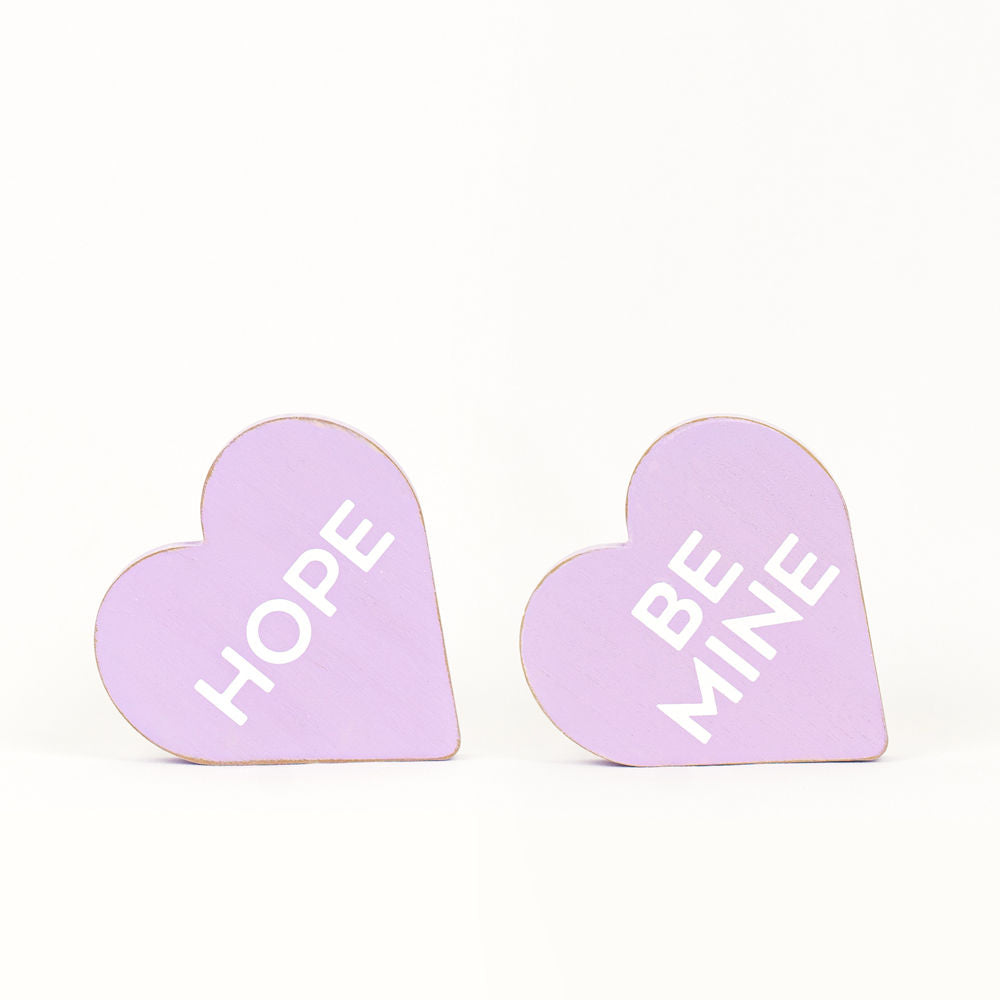 Be Mine/Hope Heart Cutout